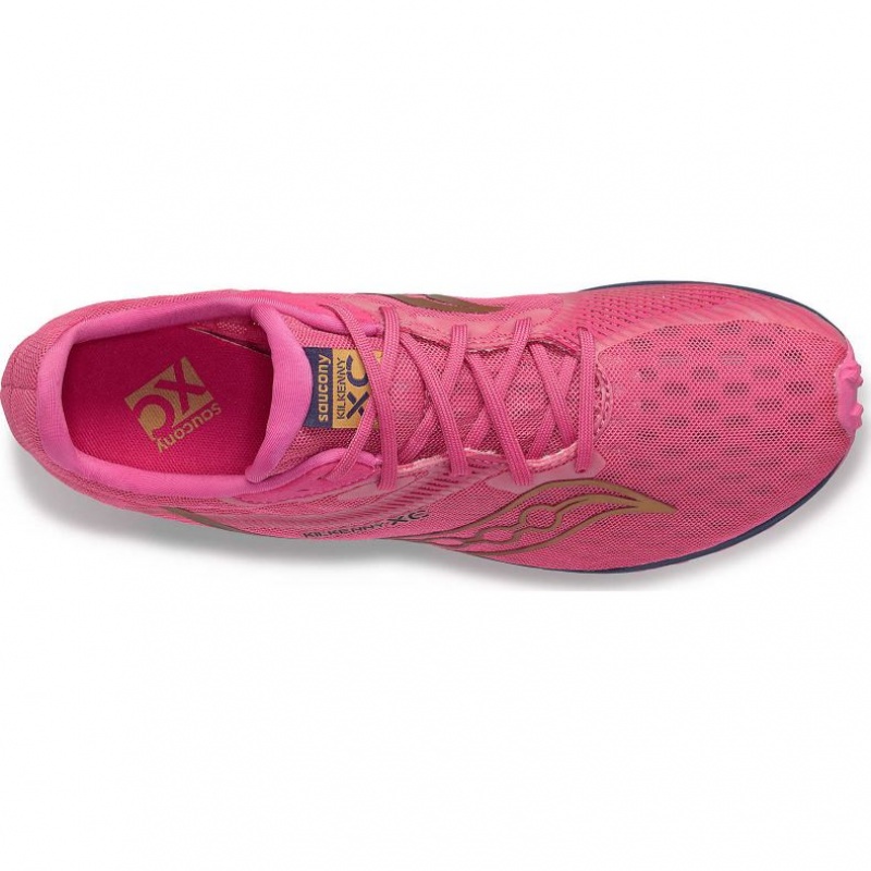 Saucony Kilkenny XC9 Men's Spikes Pink | IRELAND XNVK