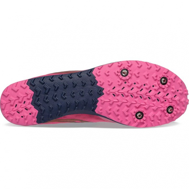 Saucony Kilkenny XC9 Men's Spikes Pink | IRELAND XNVK