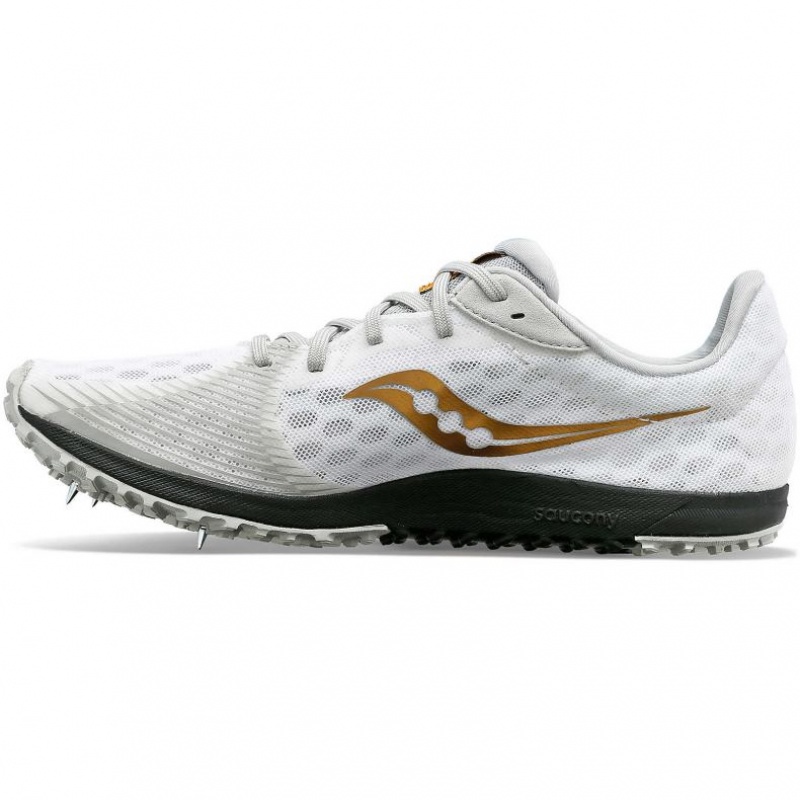 Saucony Kilkenny XC9 Men's Spikes White | IRELAND EPAN