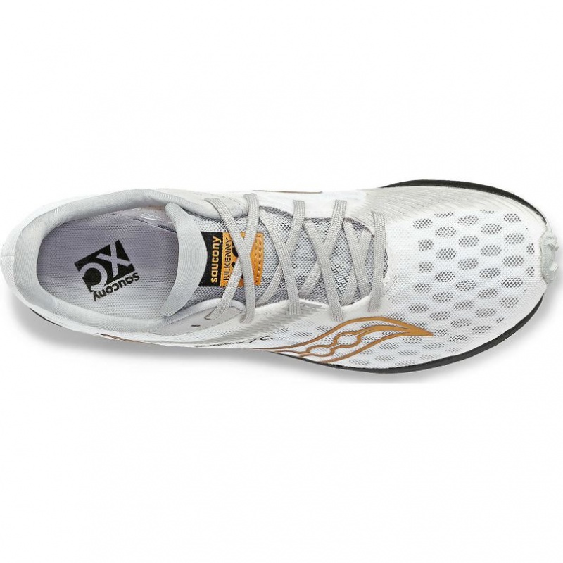 Saucony Kilkenny XC9 Men's Spikes White | IRELAND EPAN