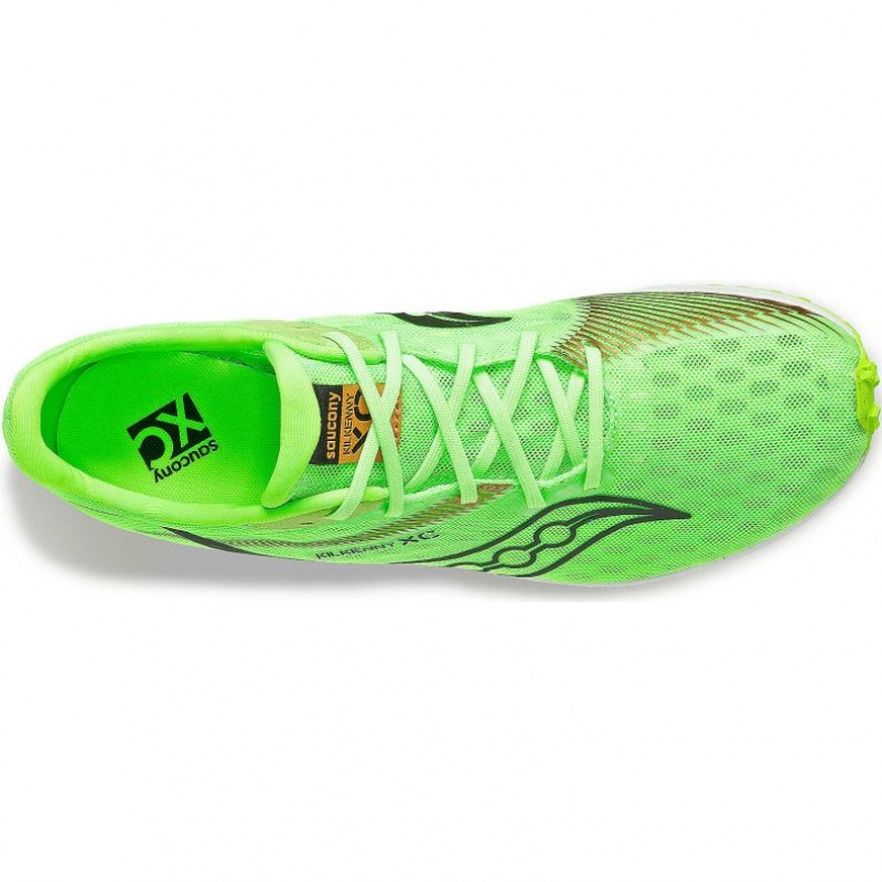 Saucony Kilkenny XC9 Women's Spikes Green | IRELAND ANQF