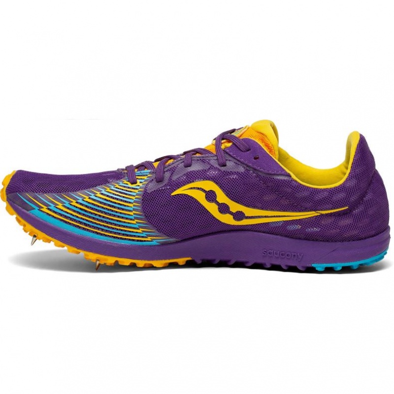 Saucony Kilkenny XC9 Women's Spikes Purple | IRELAND LGYD