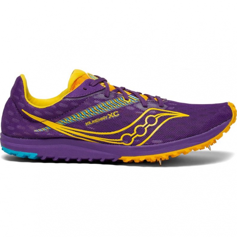 Saucony Kilkenny XC9 Women\'s Spikes Purple | IRELAND LGYD