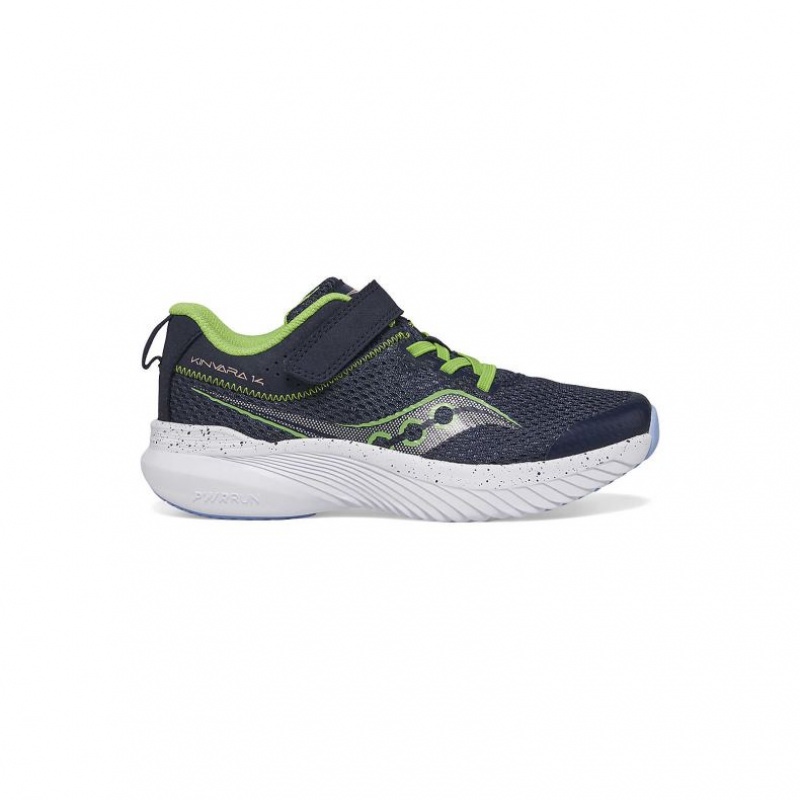 Saucony Kinvara 14 A/C Big Kids\'\' Sneakers Navy | IRELAND OJQN