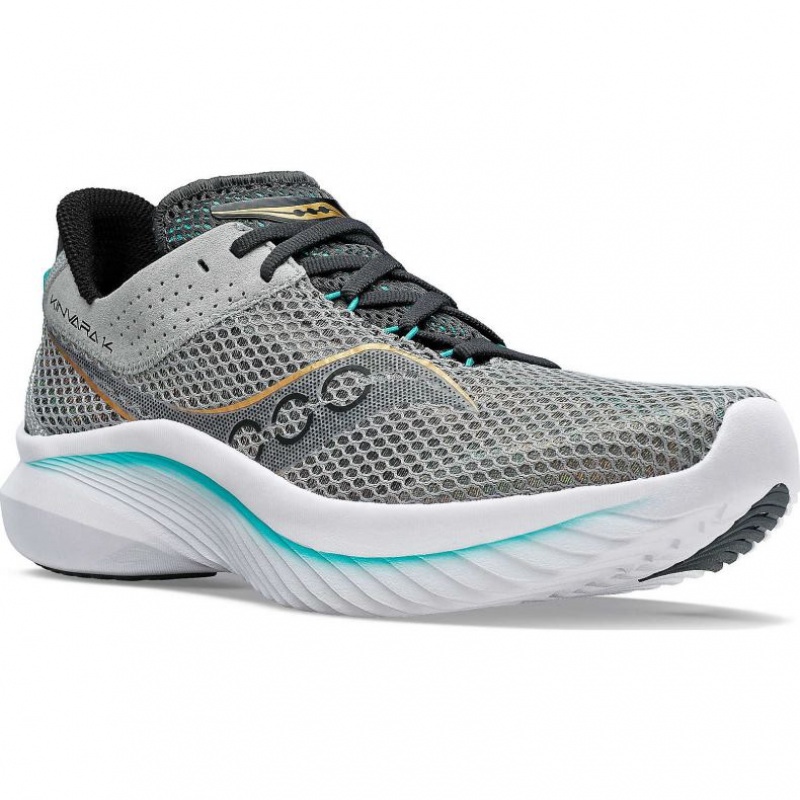 Saucony Kinvara 14 Men's Running Shoes Grey | IRELAND PFYD