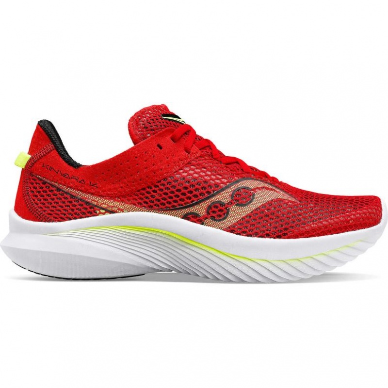 Saucony Kinvara 14 Men\'s Running Shoes Red | IRELAND HCKV