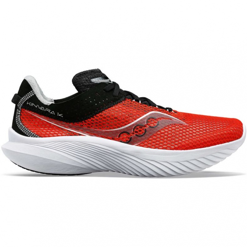 Saucony Kinvara 14 Men\'s Running Shoes Red | IRELAND RTHJ