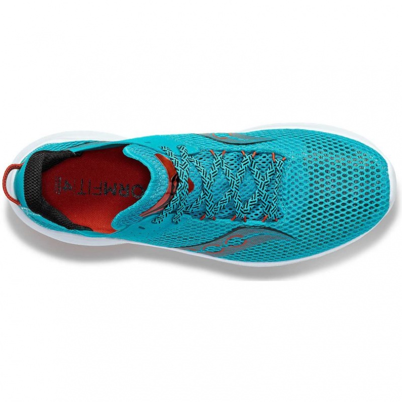 Saucony Kinvara 14 Men's Running Shoes Turquoise | IRELAND JXMW