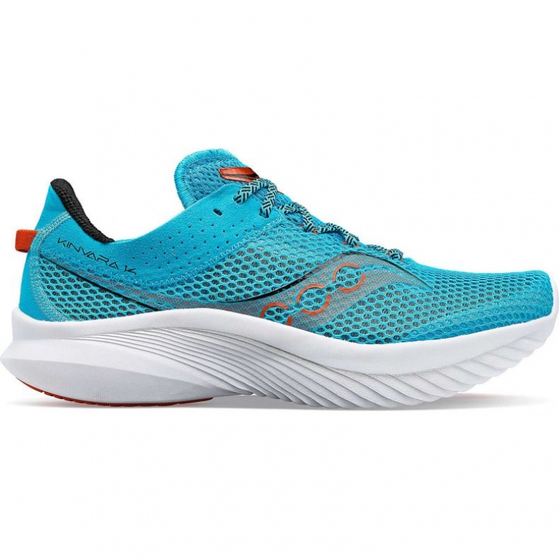 Saucony Kinvara 14 Men\'s Running Shoes Turquoise | IRELAND JXMW