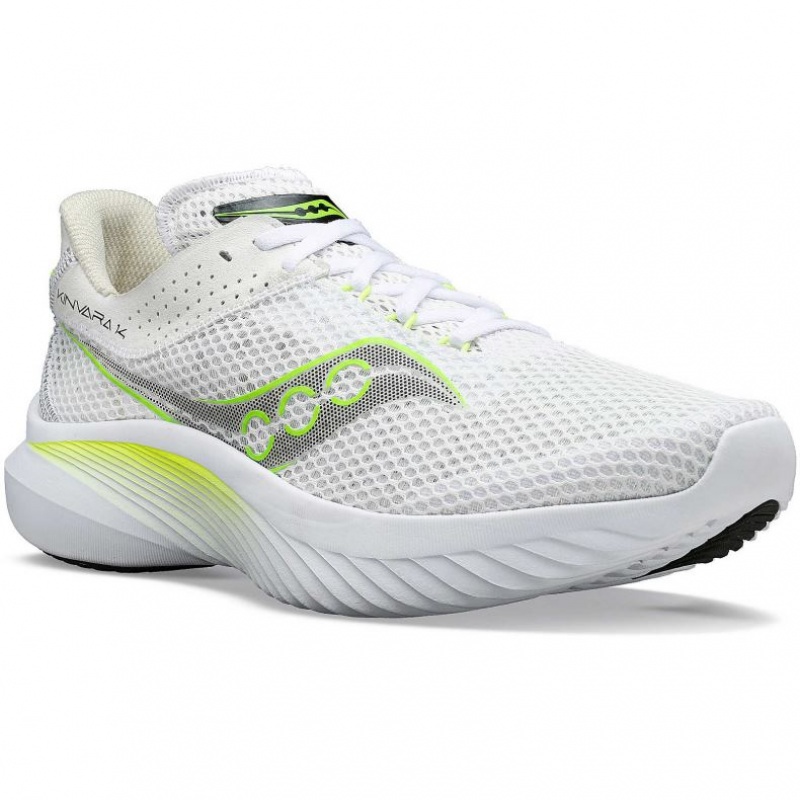 Saucony Kinvara 14 Men's Running Shoes White | IRELAND AYIO