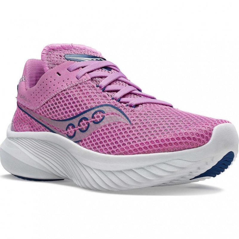 Saucony Kinvara 14 Women's Running Shoes Purple | IRELAND DEBC