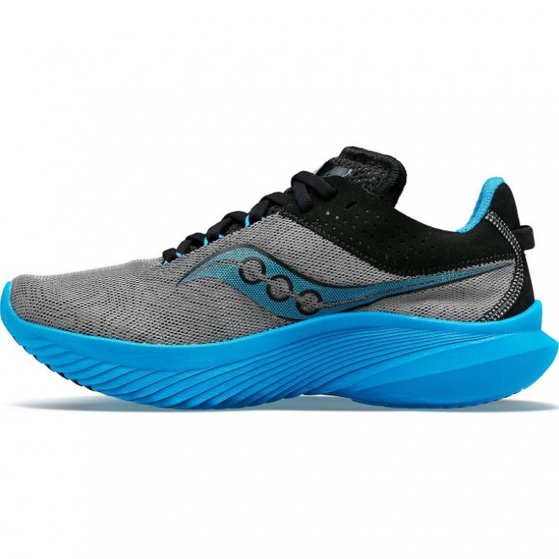 Saucony Kinvara 14 Women's Running Shoes Blue / Grey | IRELAND QVSJ