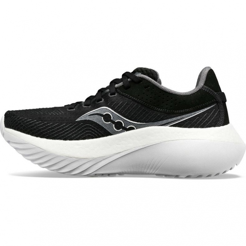 Saucony Kinvara Pro Men's Running Shoes Black / White | IRELAND VUIC