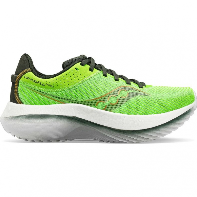 Saucony Kinvara Pro Men\'s Running Shoes Green | IRELAND HYFU