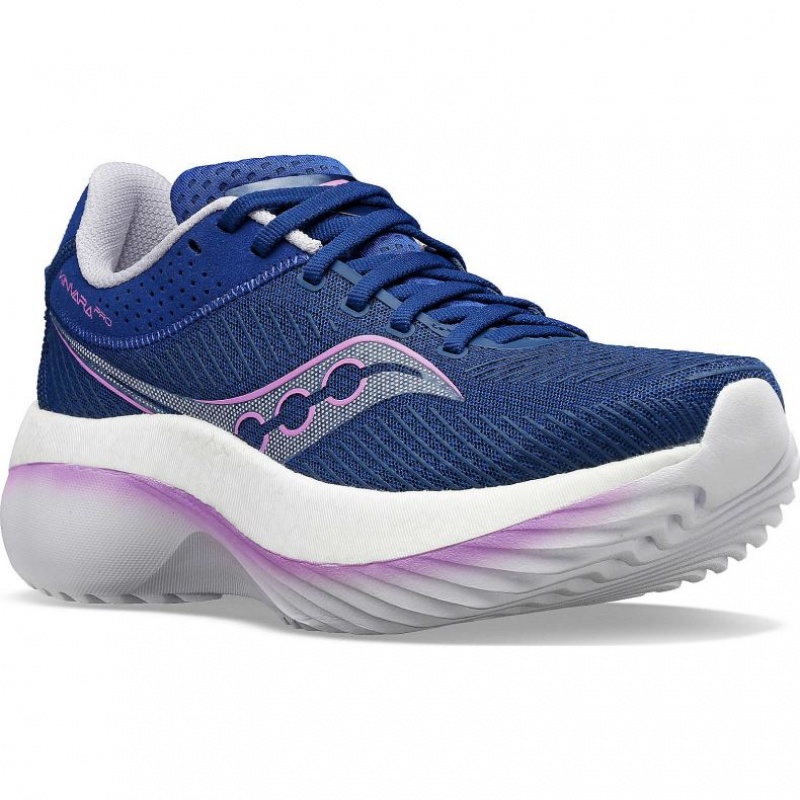 Saucony Kinvara Pro Women's Running Shoes Indigo | IRELAND QUIL