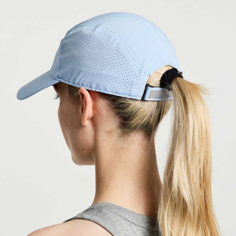 Saucony Outpace Women's Hat Blue | IRELAND TKCP