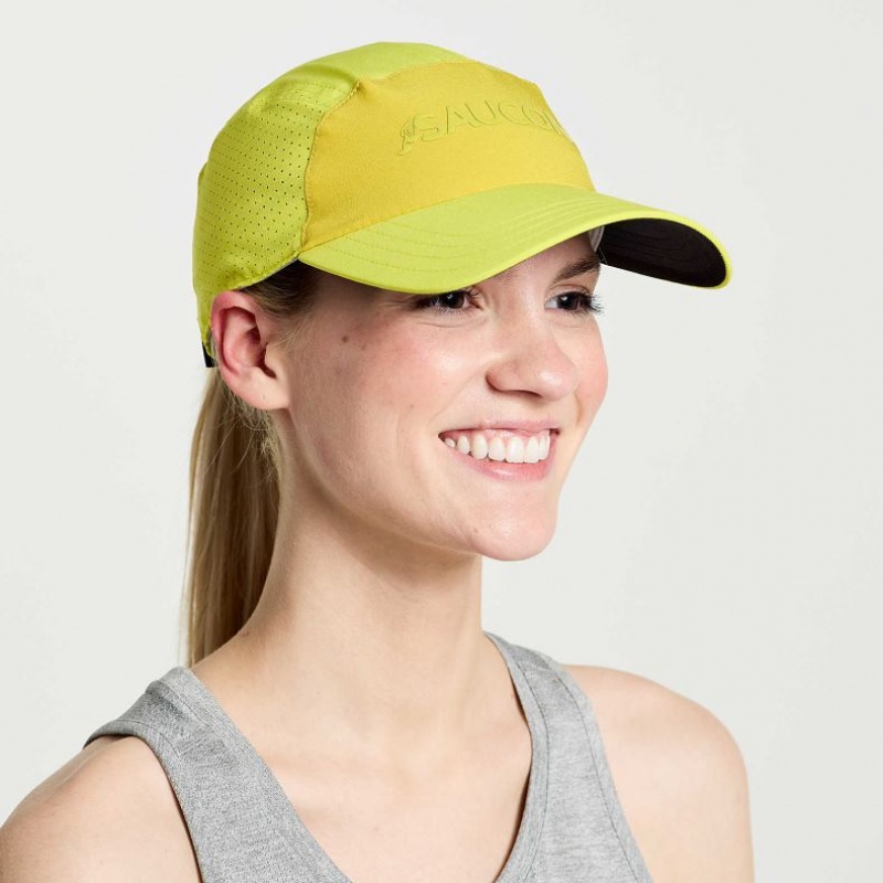 Saucony Outpace Women\'s Hat Green | IRELAND PNUI