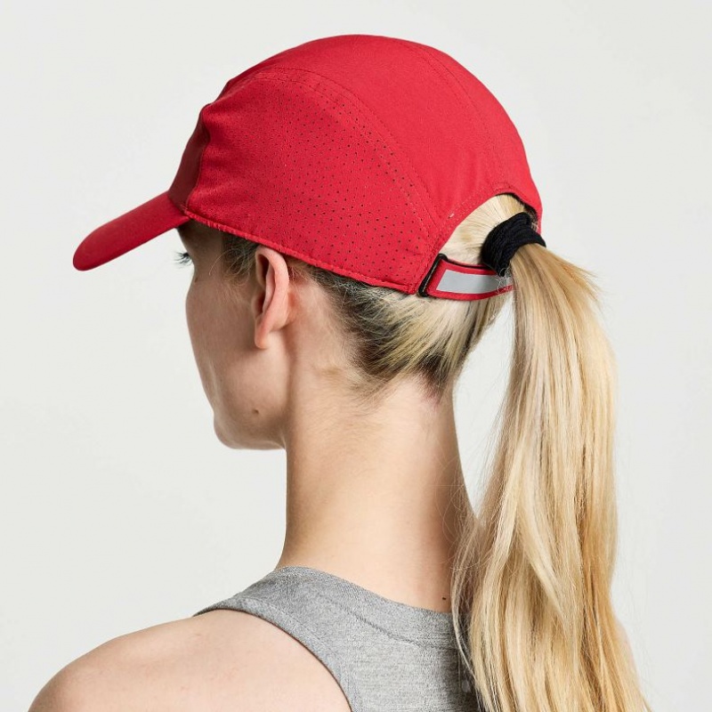 Saucony Outpace Women's Hat Red | IRELAND LXQY