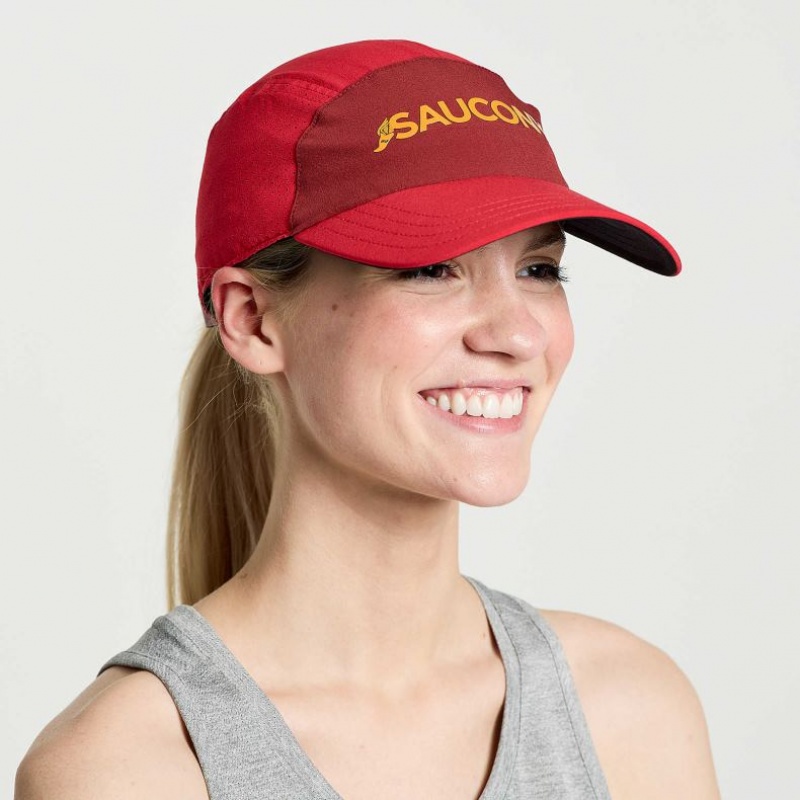 Saucony Outpace Women\'s Hat Red | IRELAND LXQY