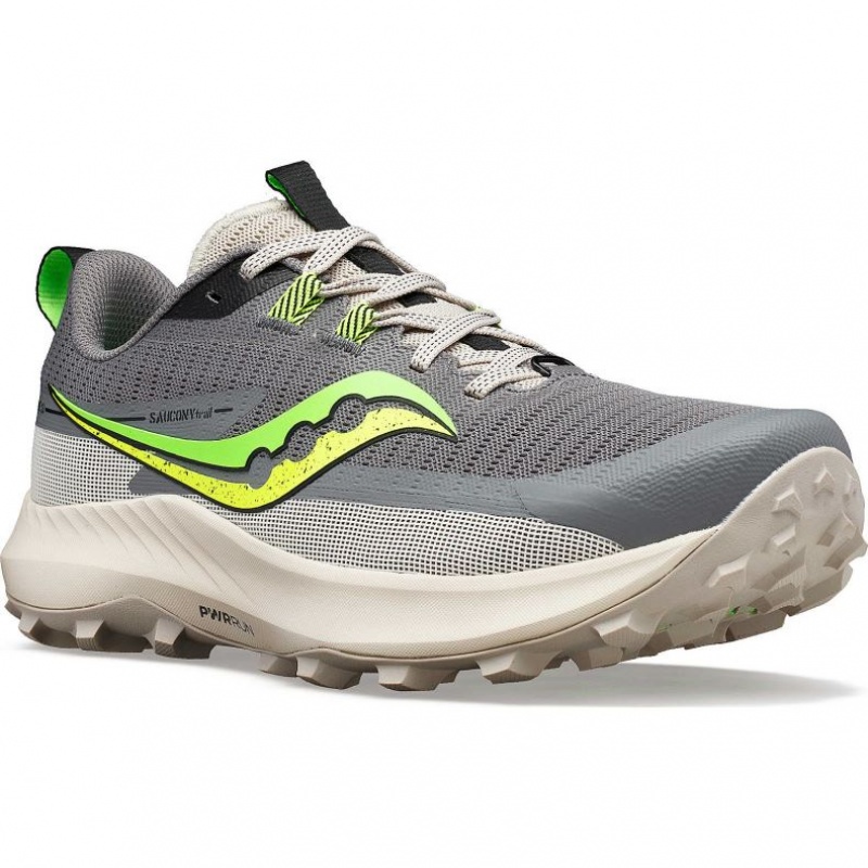 Saucony Peregrine 13 Men's Trail Running Shoes Grey | IRELAND SRUB