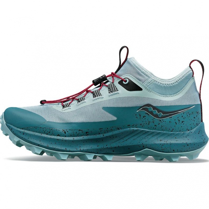 Saucony Peregrine 13 ST Women's Trail Running Shoes Turquoise | IRELAND MXKT