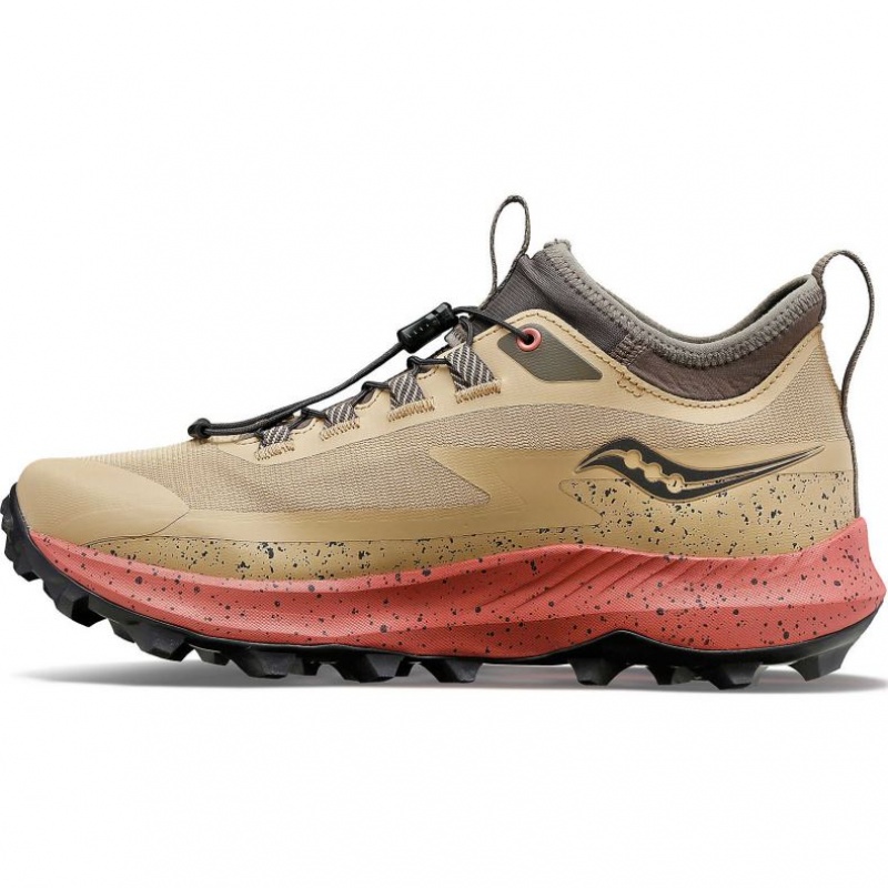 Saucony Peregrine 13 ST Women's Trail Running Shoes Brown | IRELAND KWMB