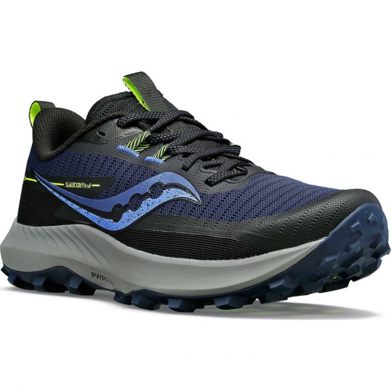 Saucony Peregrine 13 Women's Trail Running Shoes Navy | IRELAND DJBG