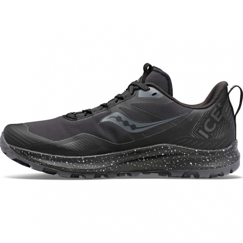 Saucony Peregrine ICE+ 3 Men's Running Shoes Black | IRELAND ZEPA