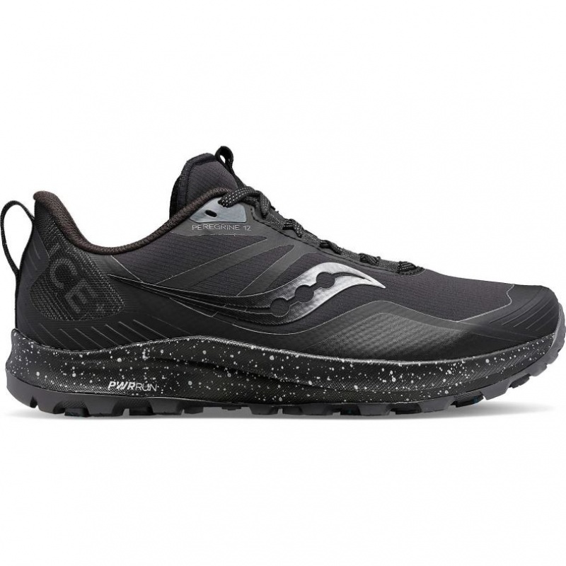 Saucony Peregrine ICE+ 3 Men\'s Running Shoes Black | IRELAND ZEPA