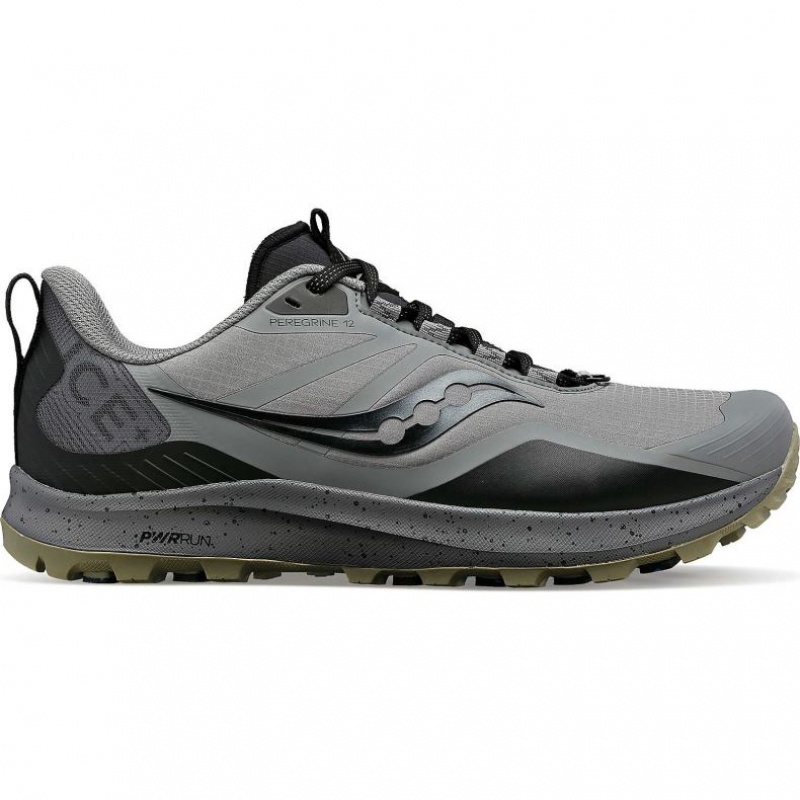 Saucony Peregrine ICE+ 3 Men\'s Trail Running Shoes Grey | IRELAND LJCV