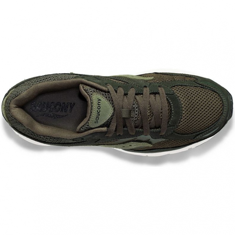 Saucony ProGrid Omni 9 Premium Men's Sneakers Green | IRELAND VBGT