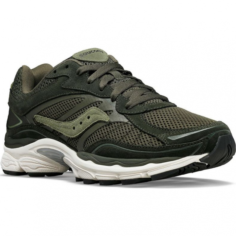 Saucony ProGrid Omni 9 Premium Men's Sneakers Green | IRELAND VBGT