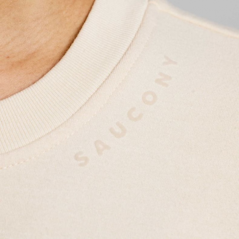 Saucony Recovery Crew Women's Sweatshirt White | IRELAND EZFQ