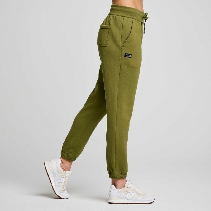 Saucony Recovery Women's Jogger Olive | IRELAND FIPX