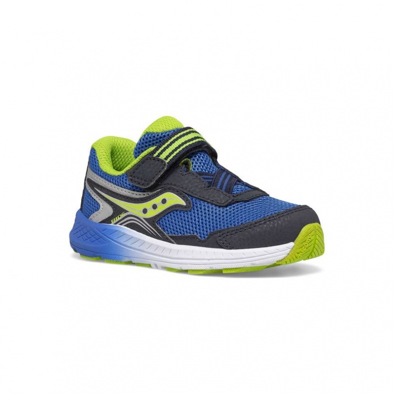 Saucony Ride 10 Jr. Big Kids'' Sneakers Navy / Green | IRELAND GNFP