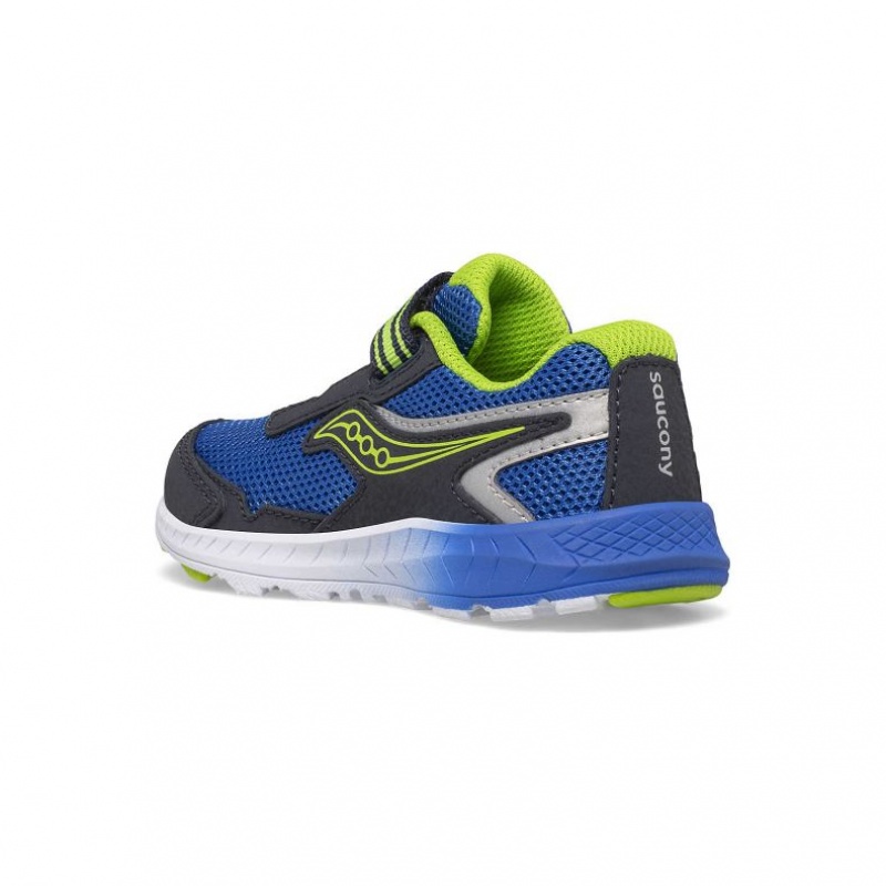 Saucony Ride 10 Jr. Big Kids'' Sneakers Navy / Green | IRELAND GNFP