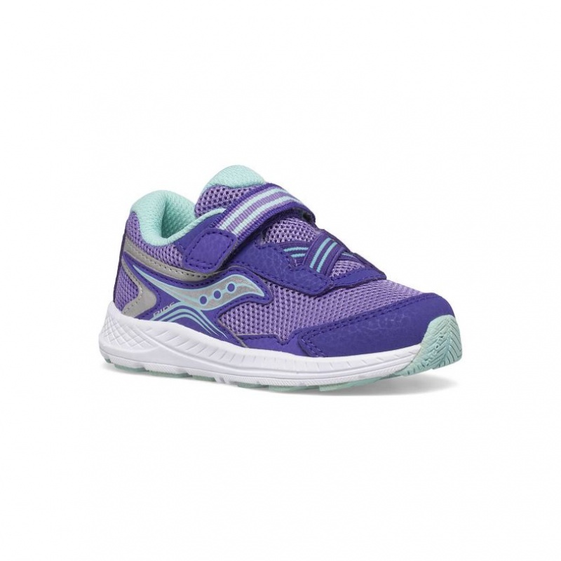 Saucony Ride 10 Jr. Big Kids'' Sneakers Purple | IRELAND NFTQ