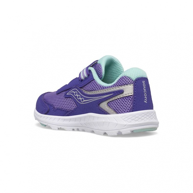 Saucony Ride 10 Jr. Big Kids'' Sneakers Purple | IRELAND NFTQ