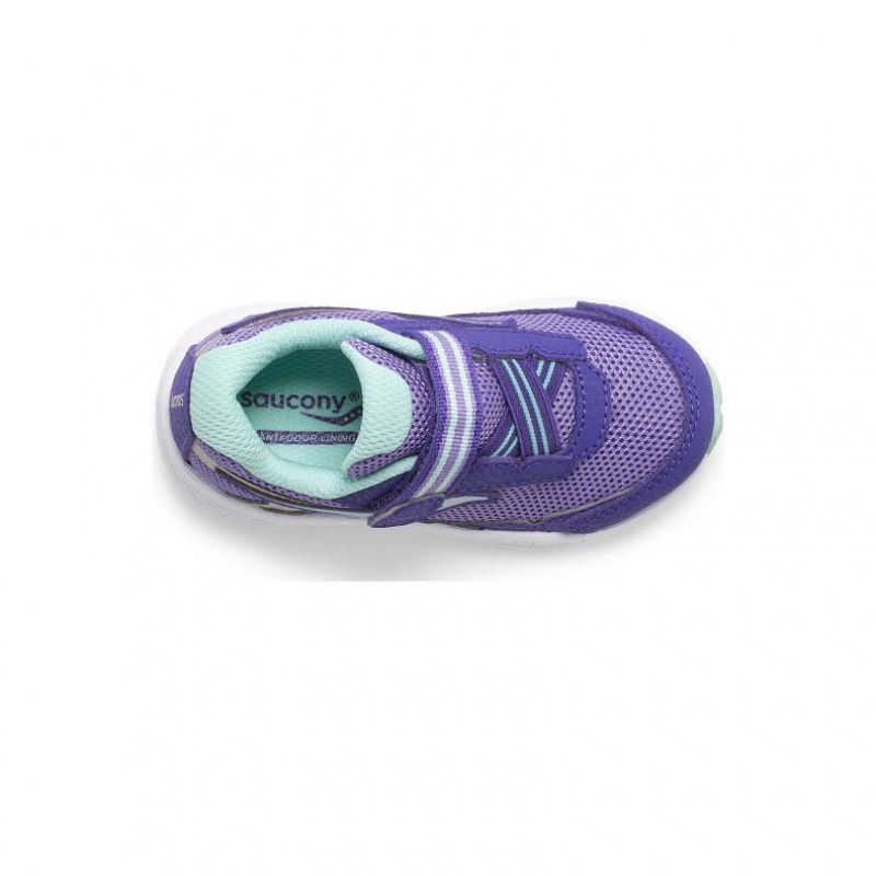 Saucony Ride 10 Jr. Big Kids'' Sneakers Purple | IRELAND NFTQ