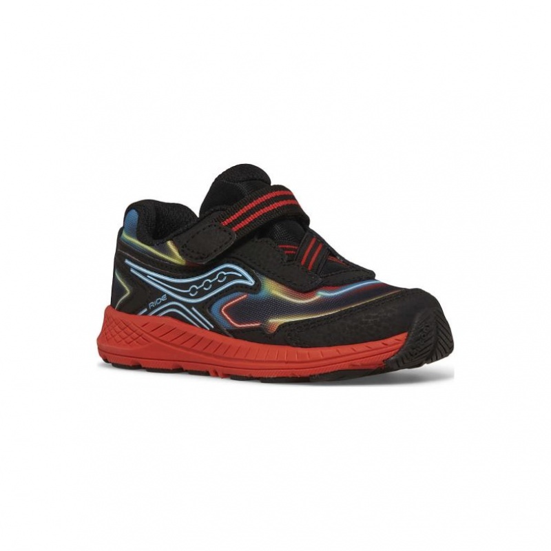 Saucony Ride 10 Jr. Little Kids'' Sneakers Black | IRELAND GVLX