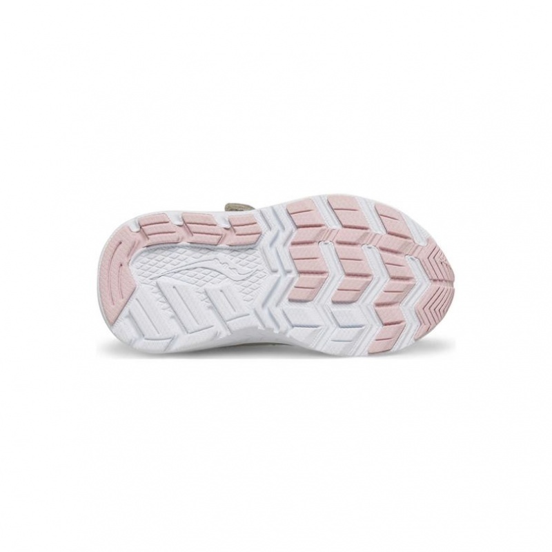 Saucony Ride 10 Jr. Little Kids'' Sneakers Pink / Grey | IRELAND BKUD