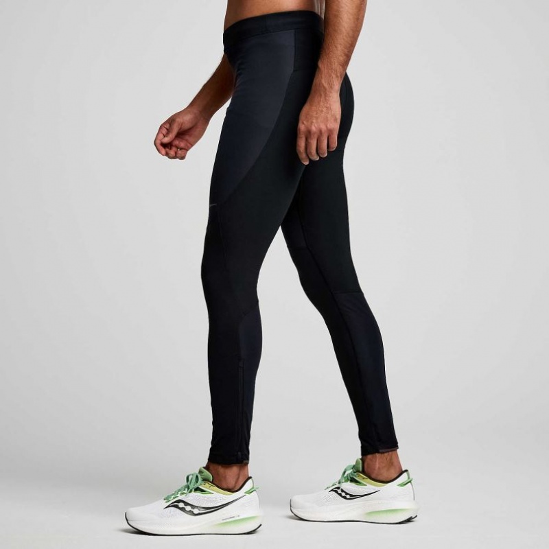 Saucony Runshield Men's Tight Black | IRELAND ASJI