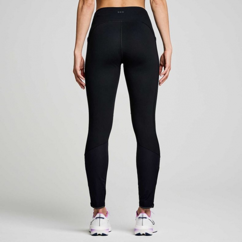 Saucony Runshield Women's Tight Black | IRELAND UHTX