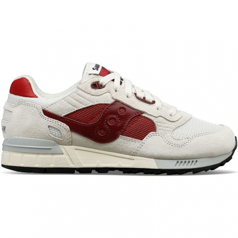 Saucony Shadow 5000 Men\'s Sneakers White / Red | IRELAND MSVP