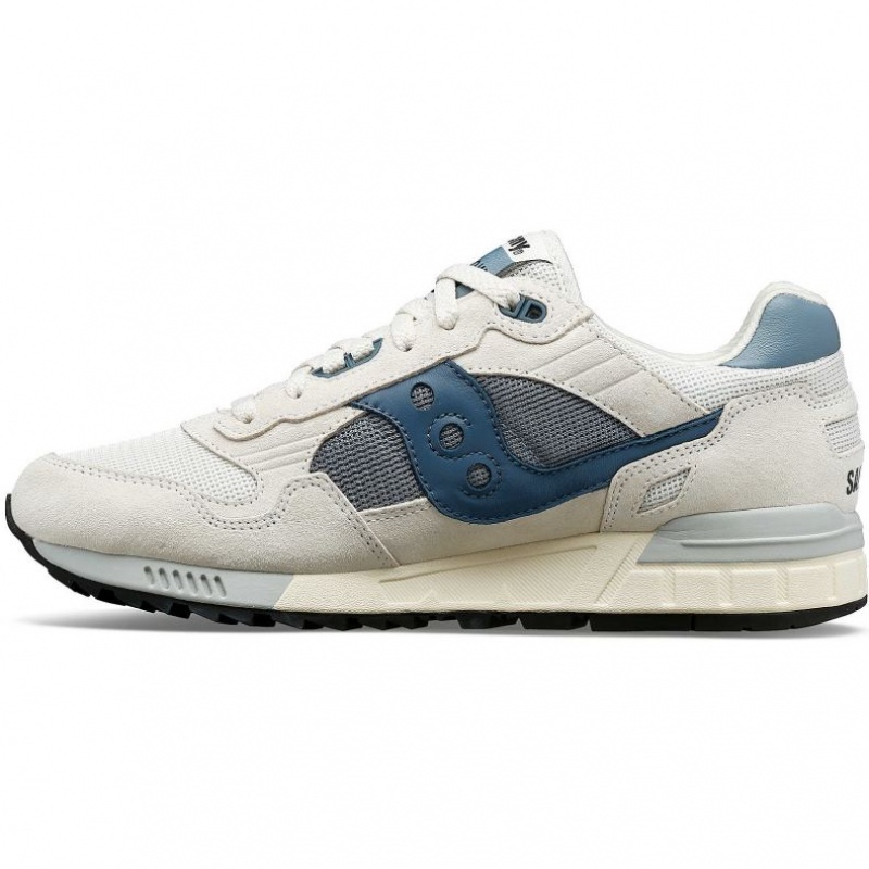 Saucony Shadow 5000 Men's Sneakers White / Blue | IRELAND VGNB