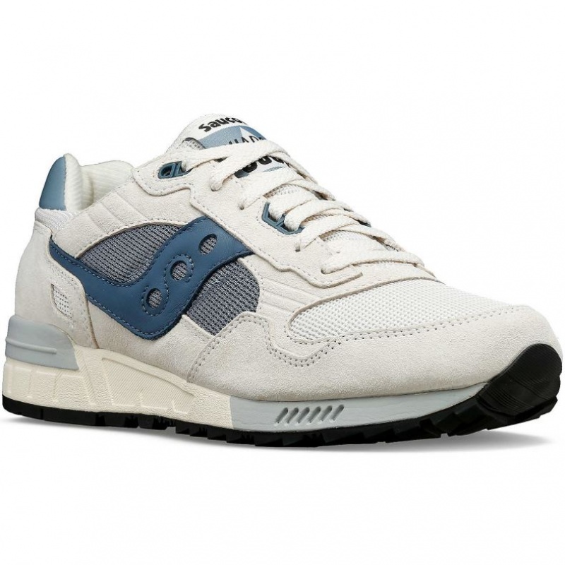 Saucony Shadow 5000 Men's Sneakers White / Blue | IRELAND VGNB