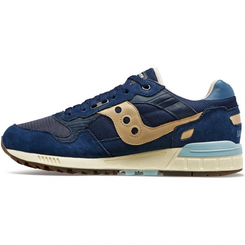 Saucony Shadow 5000 Premium Men's Sneakers Navy | IRELAND BQOM