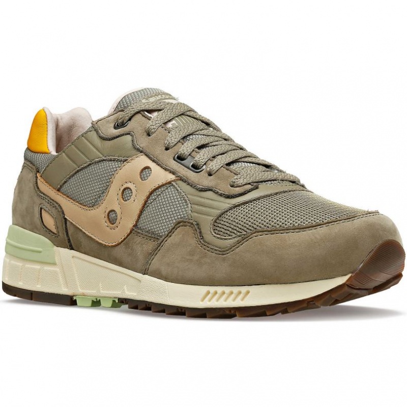 Saucony Shadow 5000 Premium Men's Sneakers Olive | IRELAND PZHL