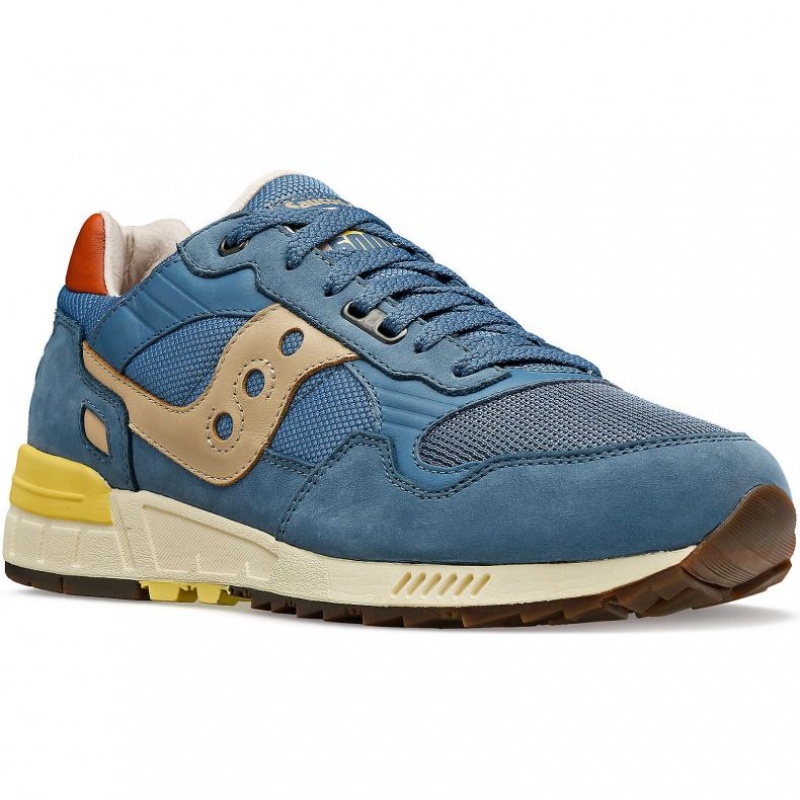 Saucony Shadow 5000 Premium Men's Sneakers Blue | IRELAND AITB