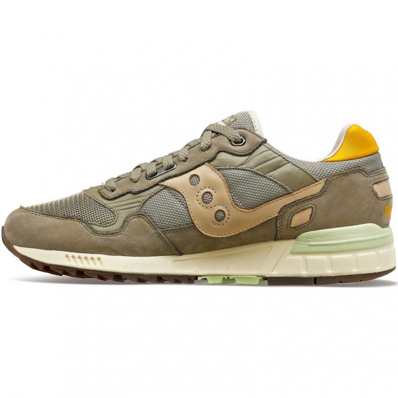 Saucony Shadow 5000 Premium Women's Sneakers Olive | IRELAND WBAY